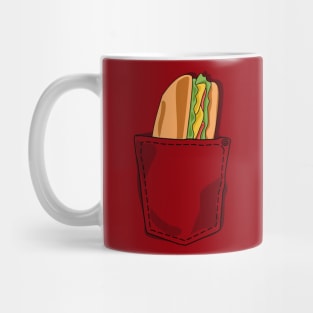 Pocket Delights - Colorful Sandwich Snack Mug